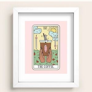 Society 6 tarot coffee wall art